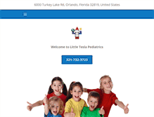 Tablet Screenshot of littleteslapediatrics.com